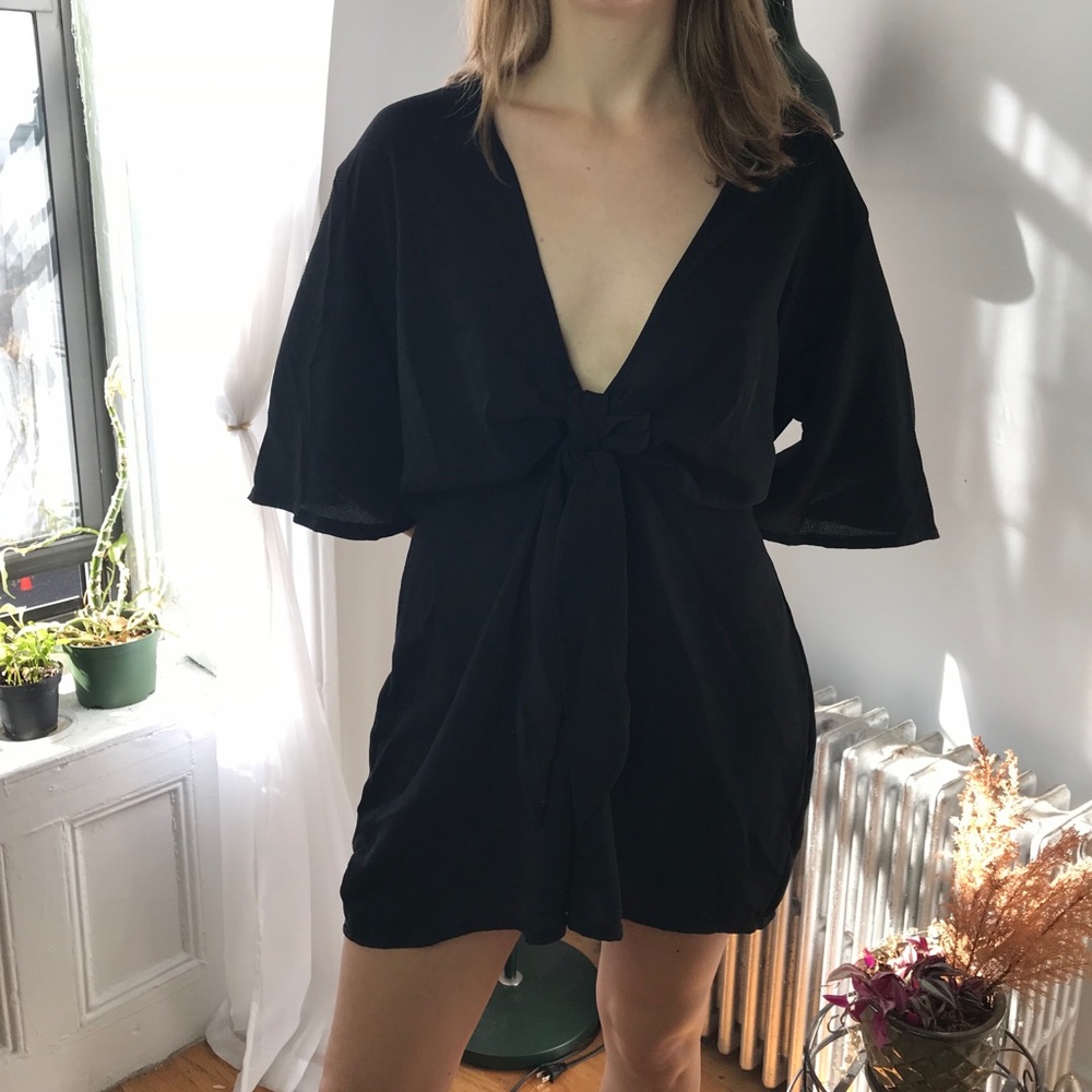 Plunge-neck Pretty Little Thing Romper